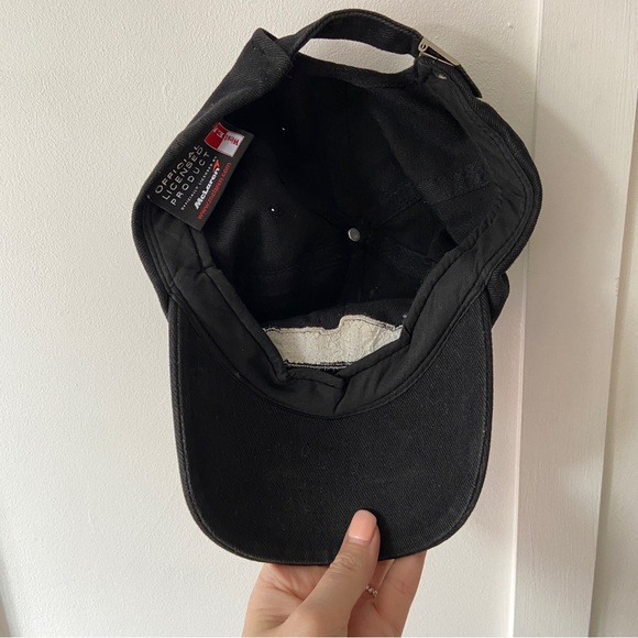 Vintage Mclaren Mercedes Mika Hakkinen Hat Black Rare - Picture 3 of 4
